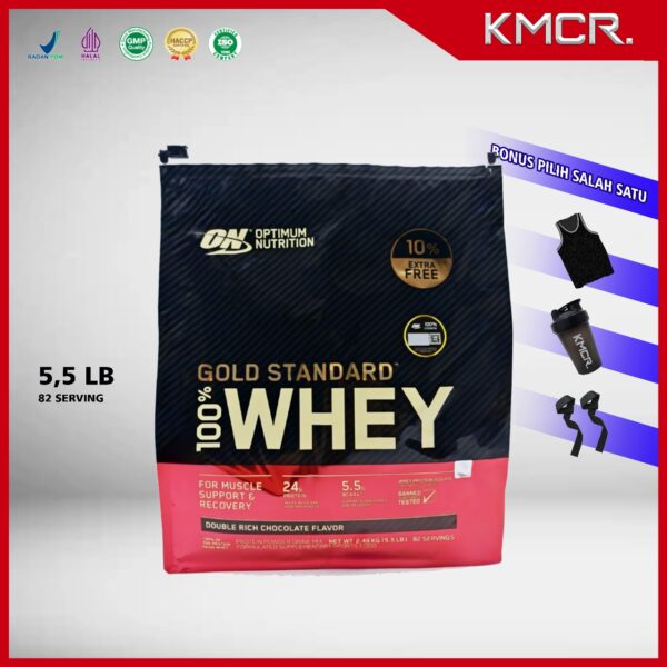 ON Whey Gold Standard 5.5 Lbs 82s