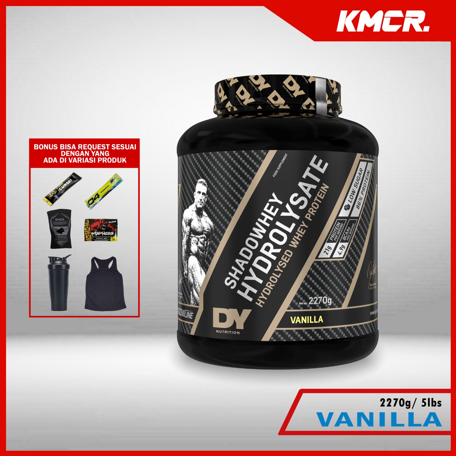 SHADOWHEY 5 LB 2.2 kg HYDROLIZED