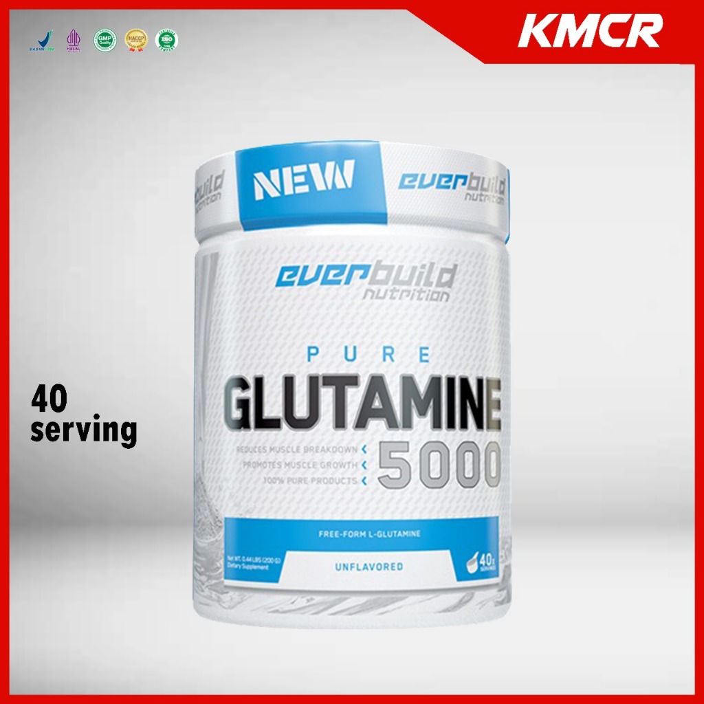Glutamine 5000 Everbuild 200gr
