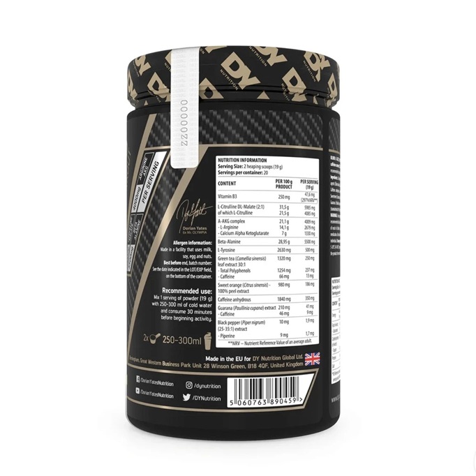 BLOOD & GUTS PRE-WORKOUT 380gr - Image 2
