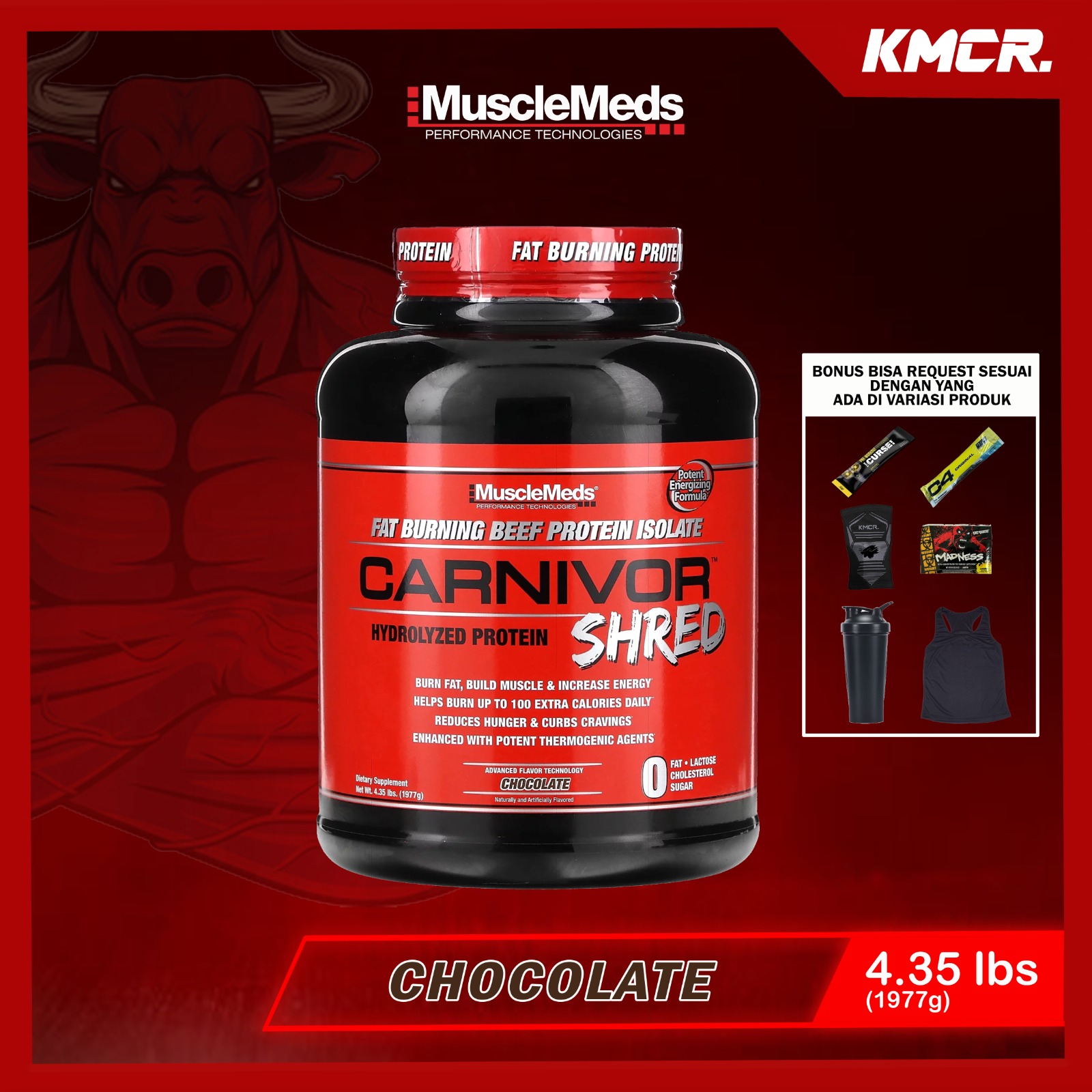 Carnivor Shred 4 Lbs Musclemeds