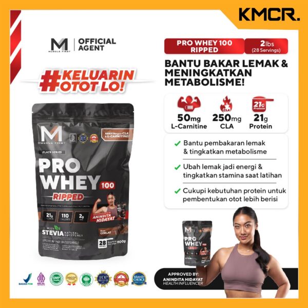 M1 Muscle First Pro Whey Ripped 2 Lb - Image 2