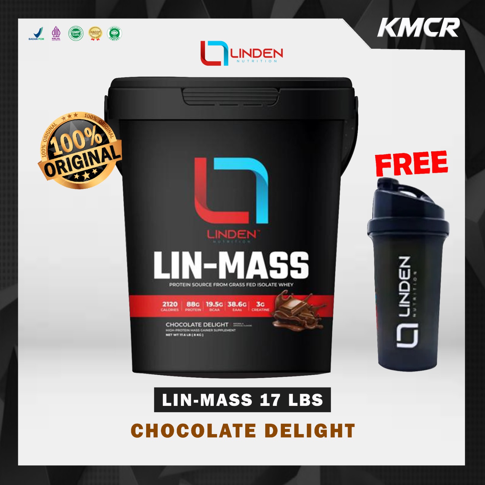 Linden Lin-Mass 17 Lb 7,7kg