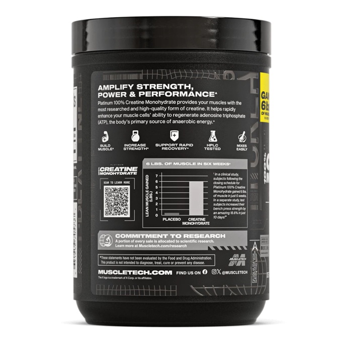 MUSCLETECH CREATINE 400gr - Image 2