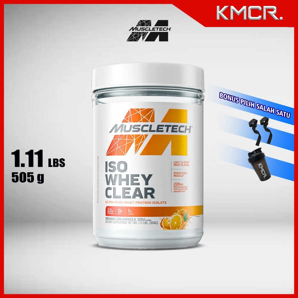 MuscleTech ISO Whey Clear 505gr