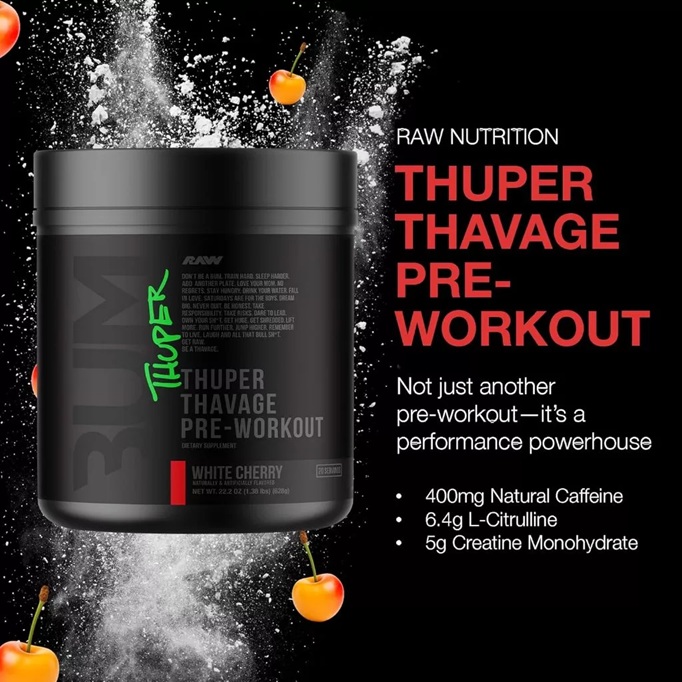 Raw Pre-Workout Cbum 622 gr - Image 2
