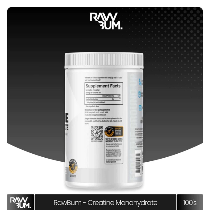 Raw Creatine Mono Cbum 500 gr - Image 2