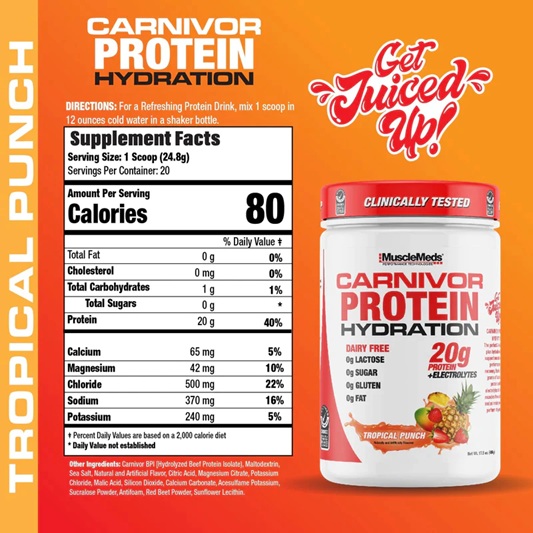 Carnivor Protein Hydration 500 gr - Image 2