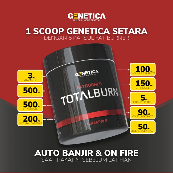 GENETICA TOTAL BURN 100 gr - Image 4